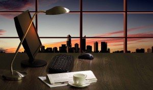 city desk
